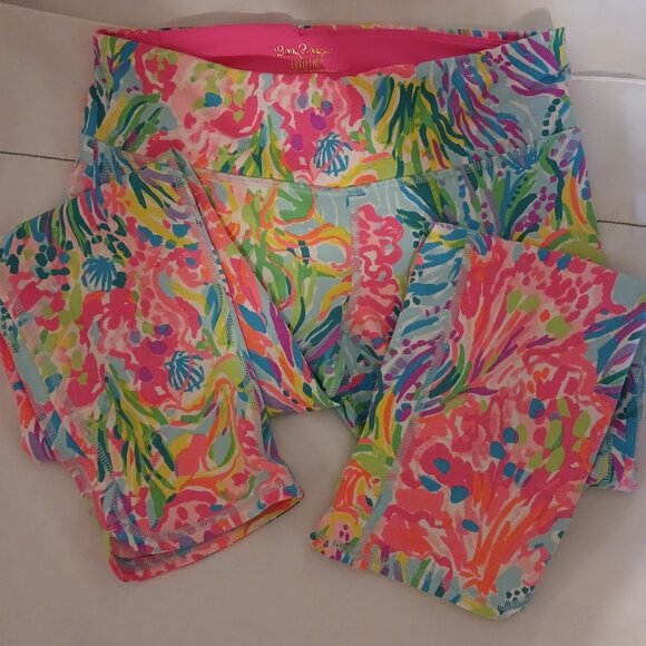 Lilly Pulitzer Luxletic Cropped Legging Multicolor - Picture 2 of 7